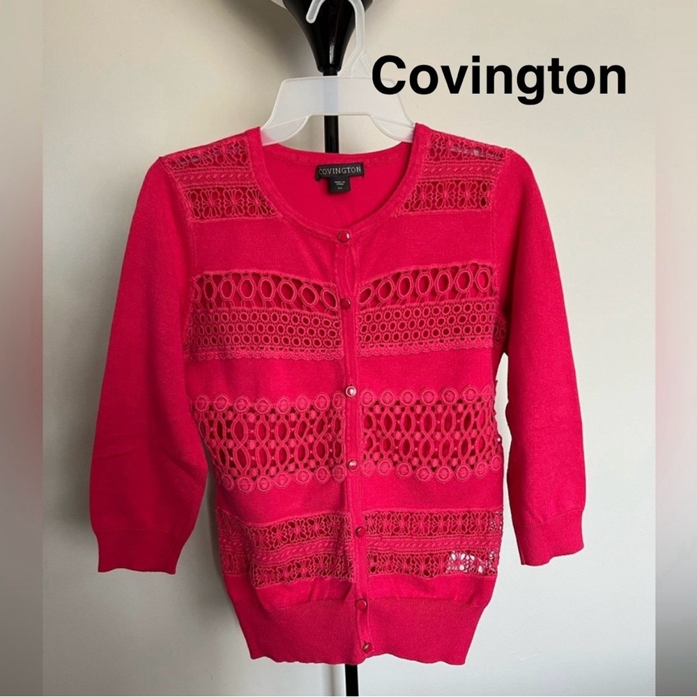 Covington Button Up Cardigan Size S